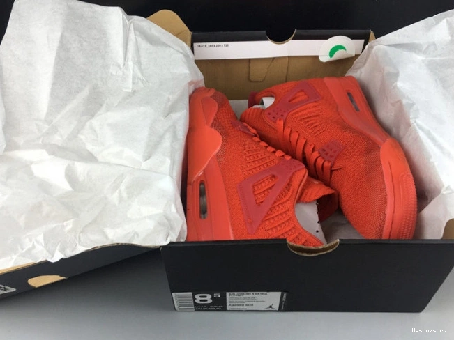 FLYKNIT AQ3559-600 “RED” JORDAN AIR 4 1106